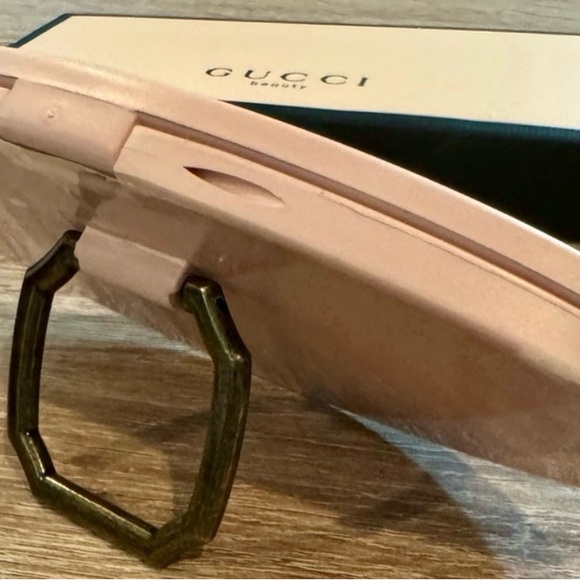 🤍New Gucci Travel Mirror With Stand in Blush - Picture 4 of 5